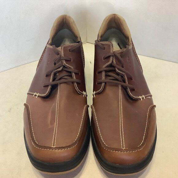 Men\'s MBT Physiological Brown Tariki M Walnut Leather Oxford Shoes Size 14 main image 11